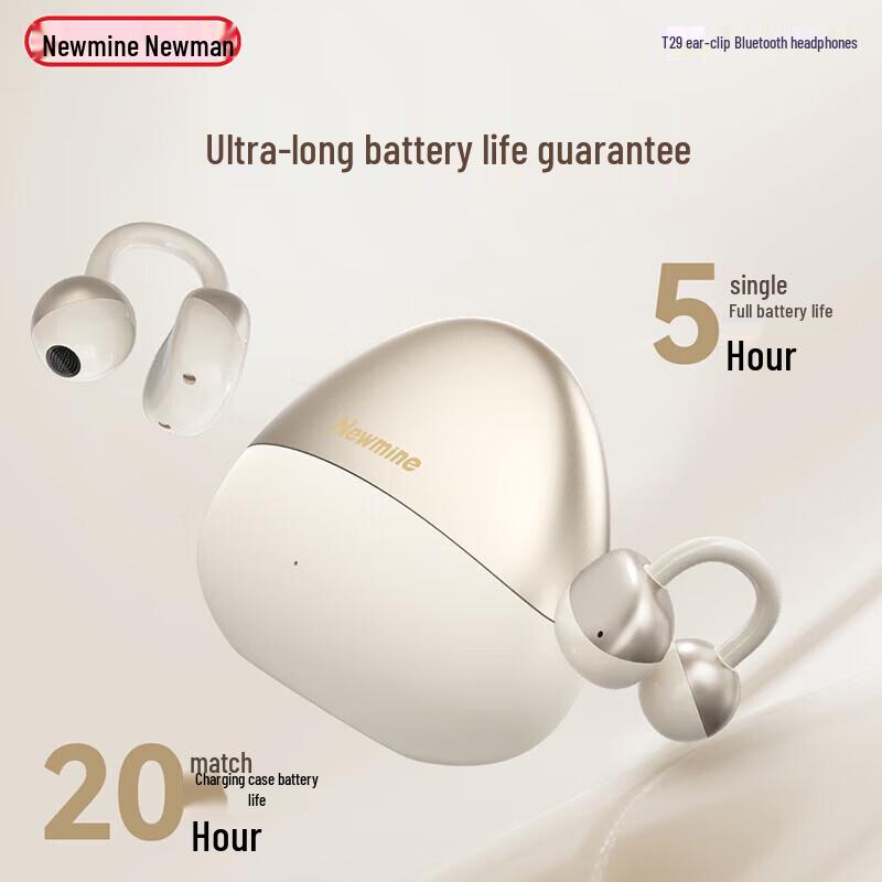 Newsmy T29 True Wireless Bluetooth Clip-on Earbuds