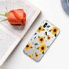 Beautiful Flower Sunflower Phone Case for iPhone 16 15 8 7 6 6S Plus X SE XR XS 14 11 12 13 Mini Pro Max Mobile Case