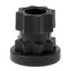 Nylon Mounting Adapter Base Non-Slip Canoe Boat Fishing Rod Holder Rustproof Fish Finder Mounting Base Camera Adapter Connectors