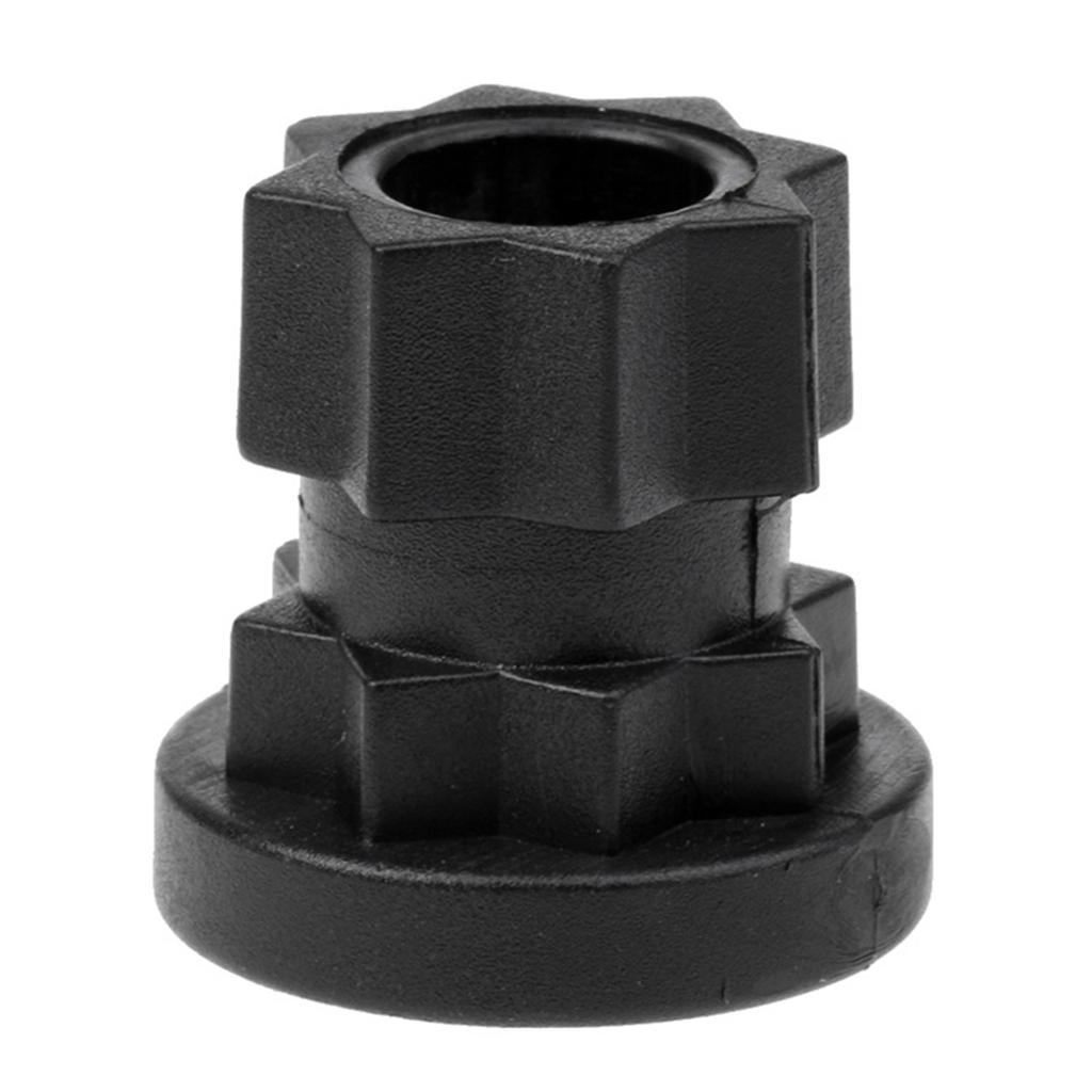 Nylon Mounting Adapter Base Non-Slip Canoe Boat Fishing Rod Holder Rustproof Fish Finder Mounting Base Camera Adapter Connectors