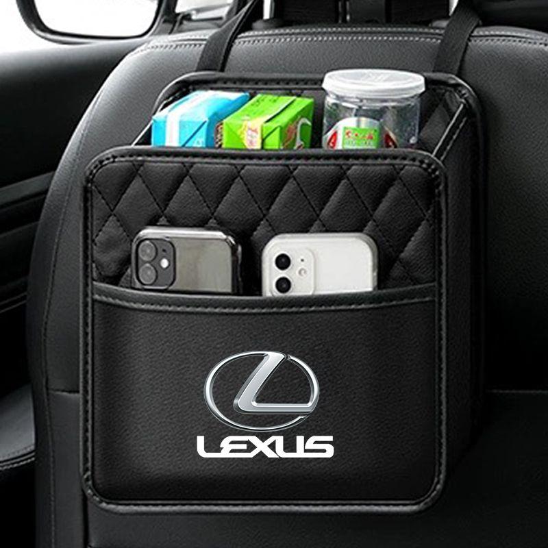 Interior Stickers 1Pcs Car Seat Back Tissue Box Auto Sunshade Armrest Box Paper Bag For Lexus CT ES GS NX IS250 CT200h IS300h ES