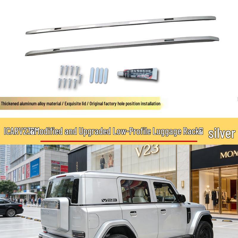 Enhanced Aluminum Roof Rack for Chery iCAR V23 Screw Embedded