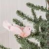 1 STÜCK Simulierte Schaumfeder Vogel Weihnachtsdekoration Rosa Weihnachtsbaum Anhänger 3D Gefälschte Handwerk Vögel Weihnachtsdekoration