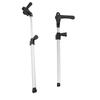 2Pcs RV Window Lift Strut Aluminum Alloy Support Bar 310‑435mm Telescopic Window Lid Support Strut for Motorhome Camper Trailer