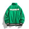 New Baseball Uniform Jacket Men's Spring and Autumn Stand-up Collar Jacket Public Version Solid Color Top Loose Versatile Cardigan