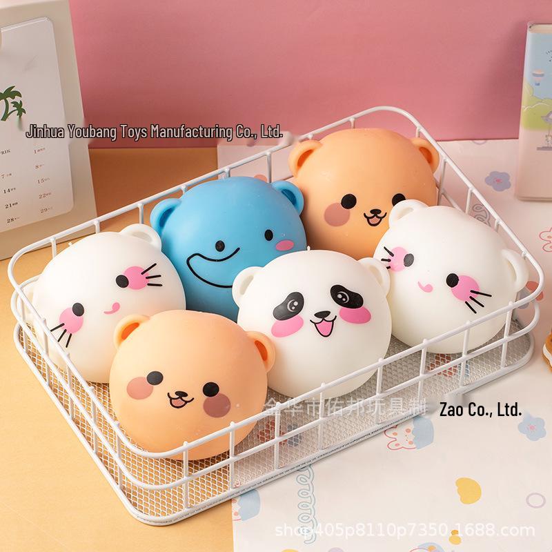 Cute Pet Pack: Animal Squeeze Ball Decompression Toys