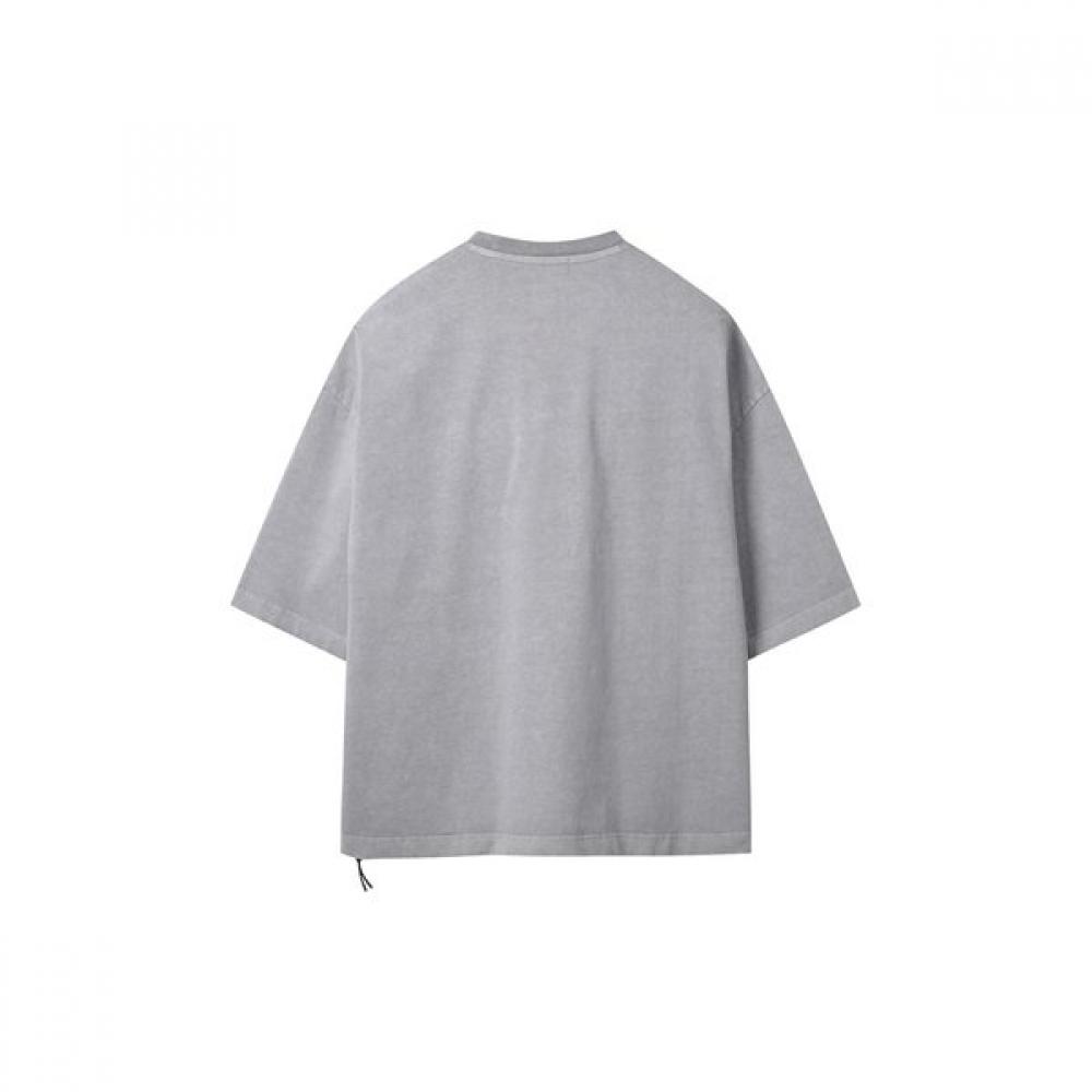 Customellow LighT Gray Oversized T shirT cqTam25421gyl