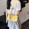 Fashion Pillow Bag 2025 Summer New Solid Color Small Square Bag Versatile Women's Bag High-end Shoulder Bag Popular Messenger Bag