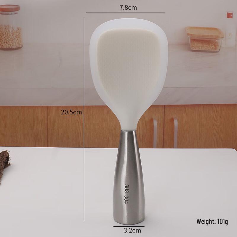 

Zhi Shi Silicone Standable Rice Scoop