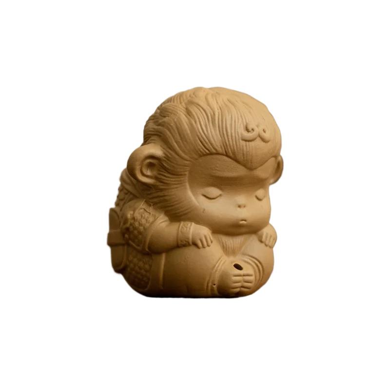 

1PC Creative and Cute Buddha Zen Tea Pet Ornament Can Nourish Cute and Fun Indoor Aromatherapy Stove
