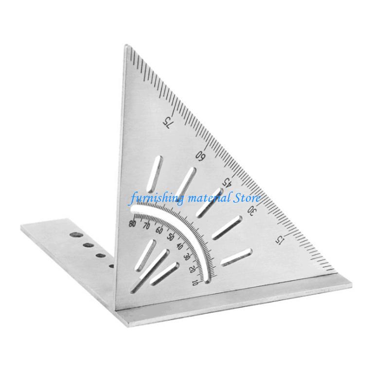 Y5GD Stainless Steel Square Ruler Standard Ruler for Woodworking Measure