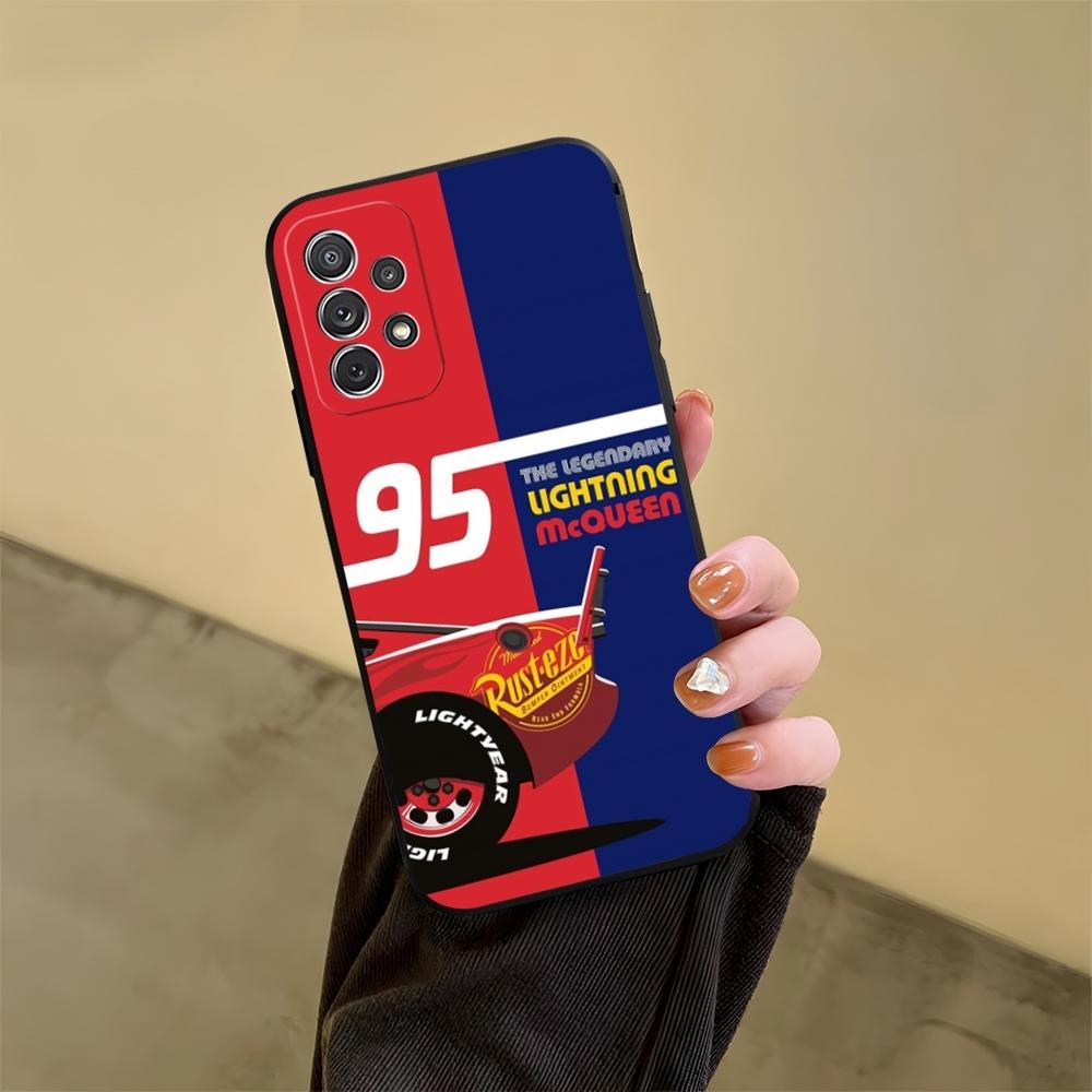 Cars Flash M-McQueen Red-95 Phone Case For Samsung S24 S25 S20 S26 S21 S22 S23 Ultra Fe Plus A05 A06 A16 A26 A36 A56 Cover