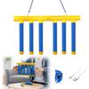Reflective Stick Dropping Challenge Game, 2026 New Hand-Eye Coordination Reaction Training Toy, 3 Adjustable Speeds (Yellow, 1 Piece)