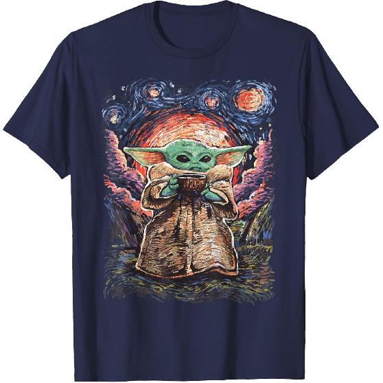 Star Wars The Child Starry Night T-Shirt
