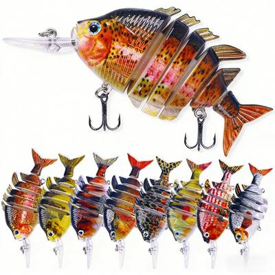 Multi-section Fish Lure Set10cm16.5gBionic Bait Special for Bass and Pike Lure Fishing Gear