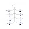 4 Layers Stainless Steel MultiFunctional Clothes Hangers Pants Storage Hangers Cloth Rack Multilayer Storage Cloth Hanger