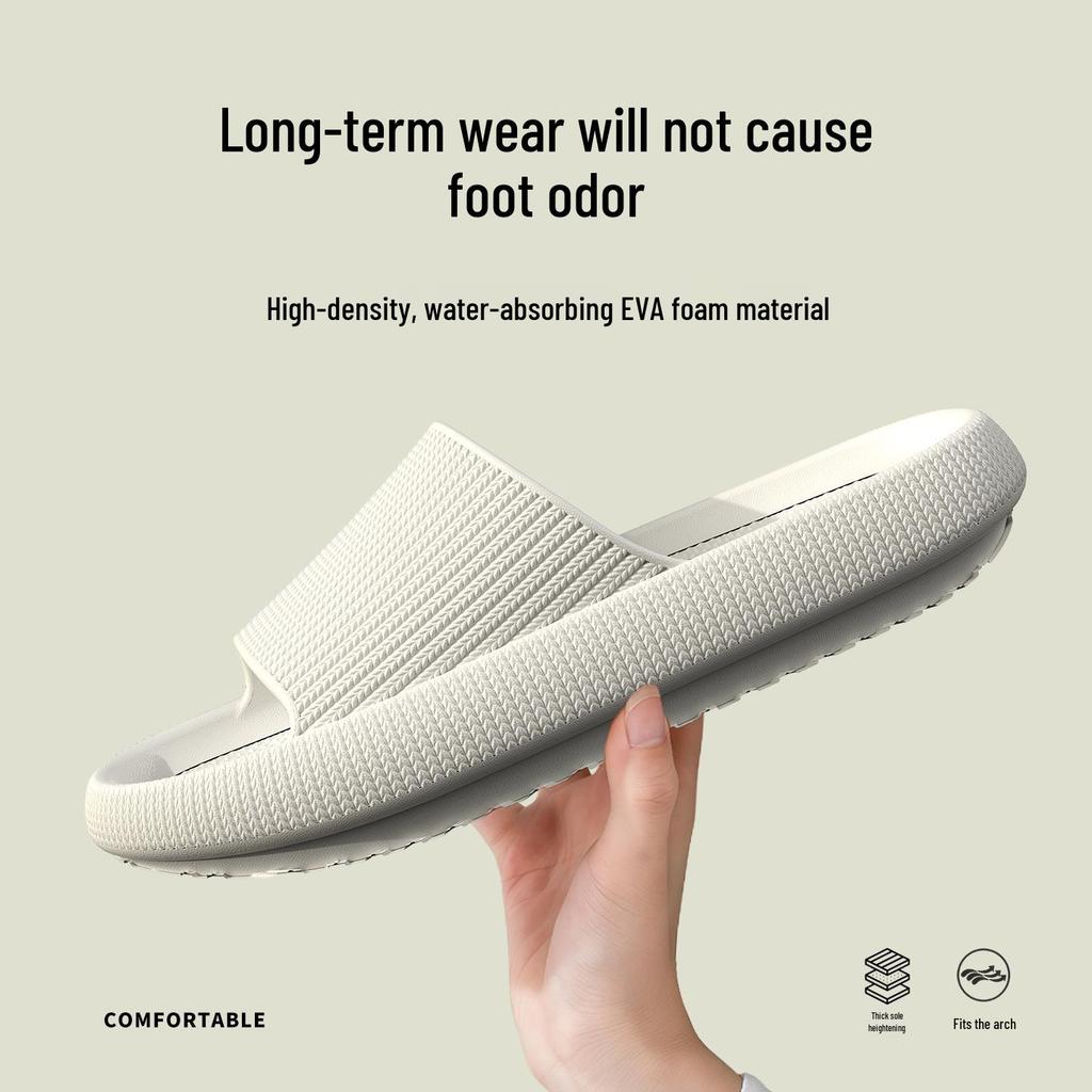Ciche Grube Kapcie EVA dla Mężczyzn i Kobiet - Wygodne, Duże Rozmiary Sandały dla Par