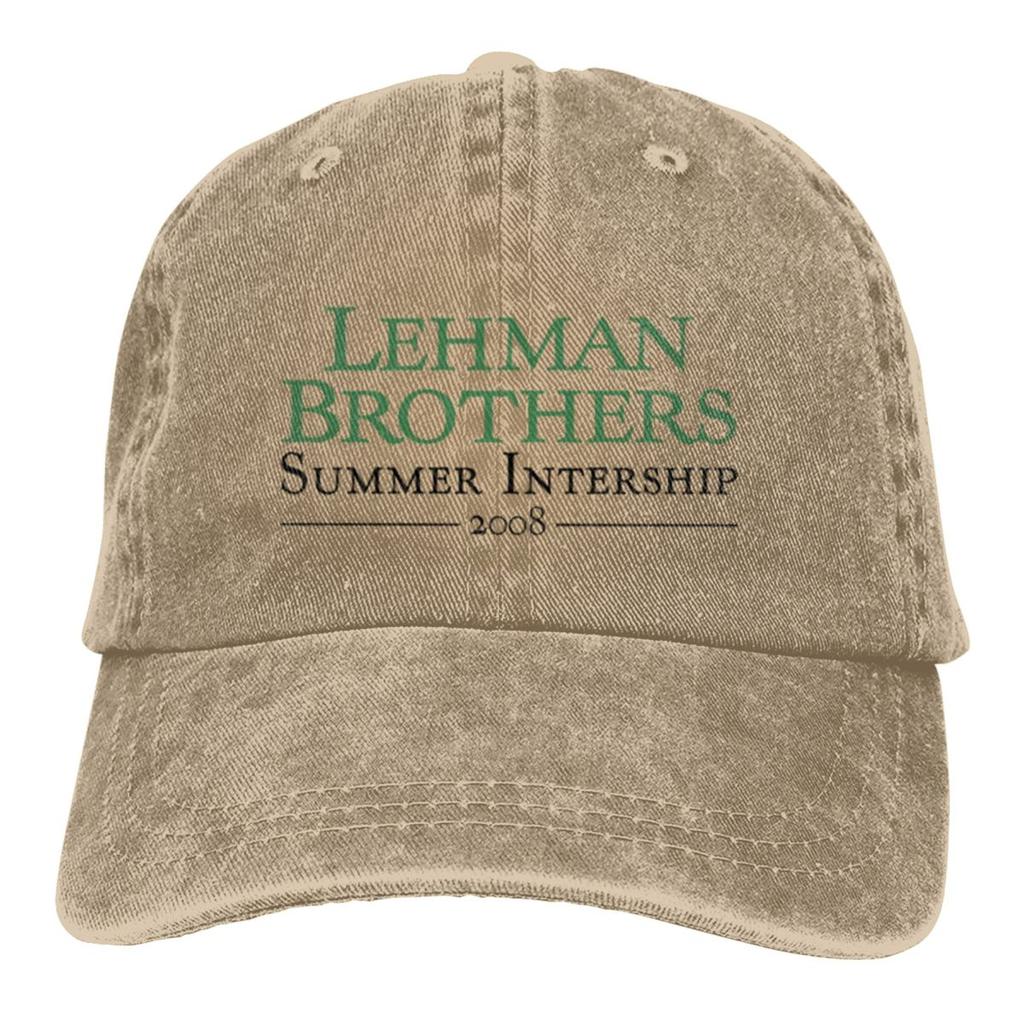 LehUnisex Brothers Summer Internship  Condensed Young Gift A Baseball Cap
