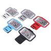 5pcs Cell Phone Armband with Touch Screen Waterproof Running Armband Sports Phone Case Sky Blue Black White Red Gray