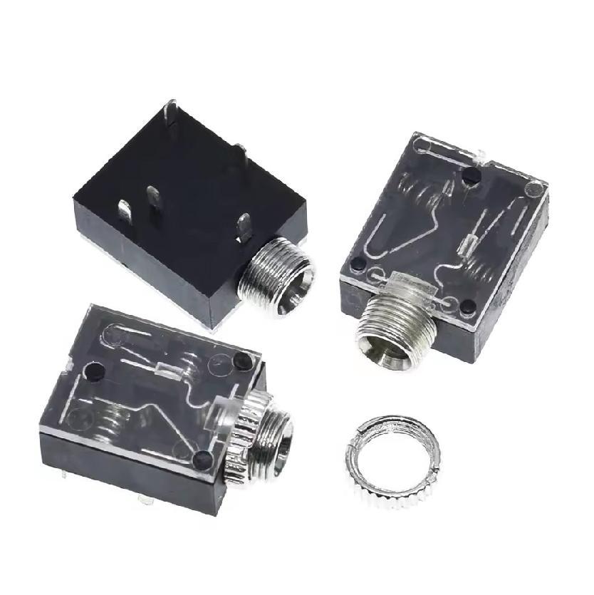 Leiterplattenmontage Buchse 3,5mm Stereo Klinkenbuchse 5-Pin für Kopfhörer Audio Interface