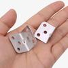 Universal Stainless Steel Corner Bracket 90 Degree Right Angle Fixed Bracket Wood Furniture Bedframe Cabinet Accessorie