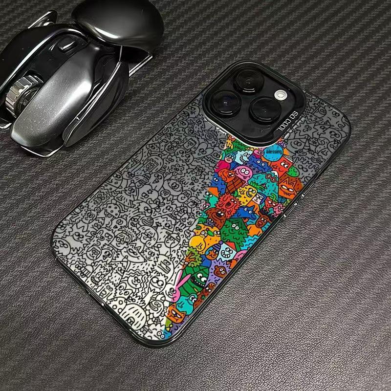 

Monster Graffiti iPhone 15/14Pro/16Promax/17Pro Case iPhone 16 Pro