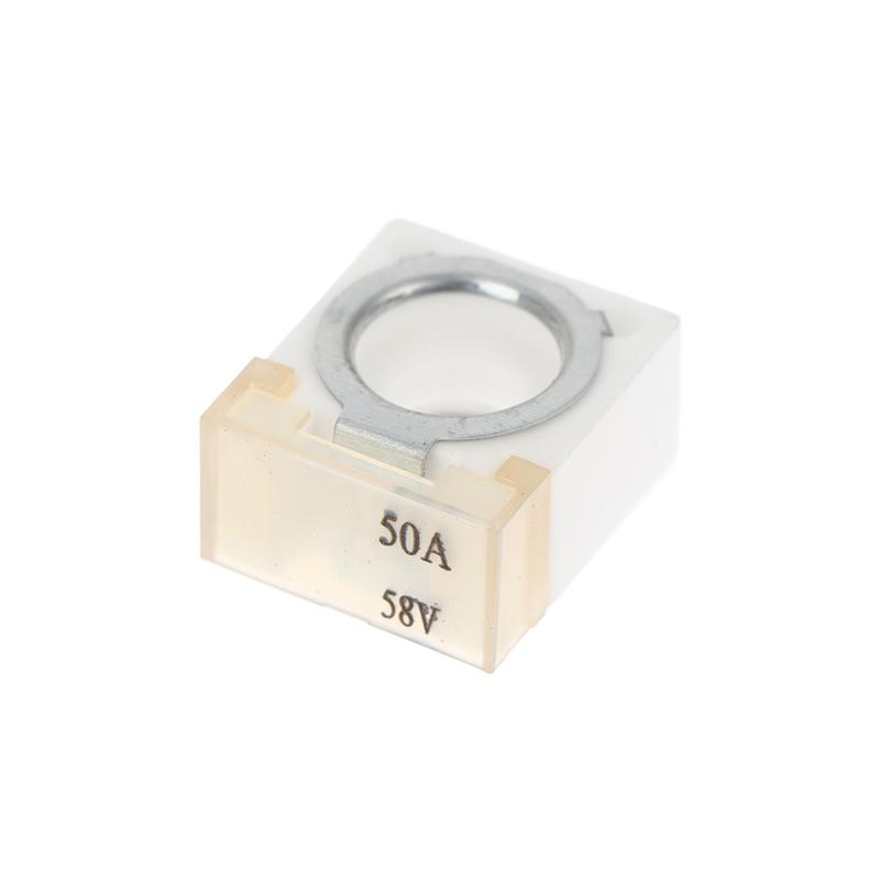 

30A-600A Battery Terminal Mount Fuse Block Kit 58V With Single Stud 5/16 Marine Rated Battery Fuse For Boat Truck Rv 50A