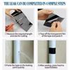 High Adhesive Waterproof Repair Tape,Strong Leak‑Proof Plugging Cloth Tape for Roof Pipe Tank RV Household Emergency Leak Repair Work Supplies