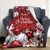 Merry Christmas Home Customize Your Name Blankets Soft And Cozy For All Seasons Perfect For Picnics Sofa Office Bed Living Room Ideal Gift For Friends