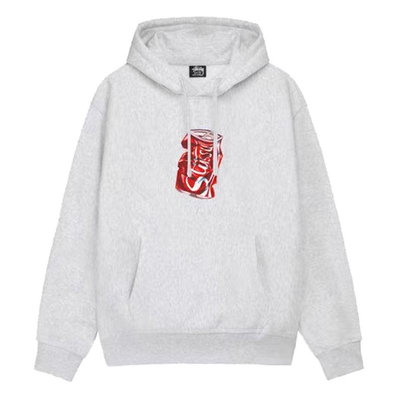 Unisex Heart Mercury Print Heavyweight Hooded Sweatshirt - Trendy STUSS Original