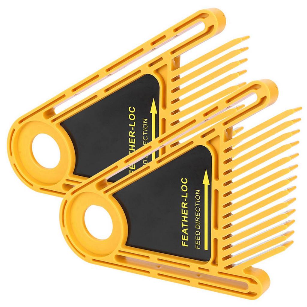 Feather Board Tables Saws Miter Gauge Slot  Woodworking Power Tool Accessories Yellow