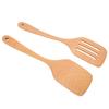 2Pcs Wooden Spatula Heat Resistant Light Weight Kitchen Cooking Utensils Set for Home Kitchen