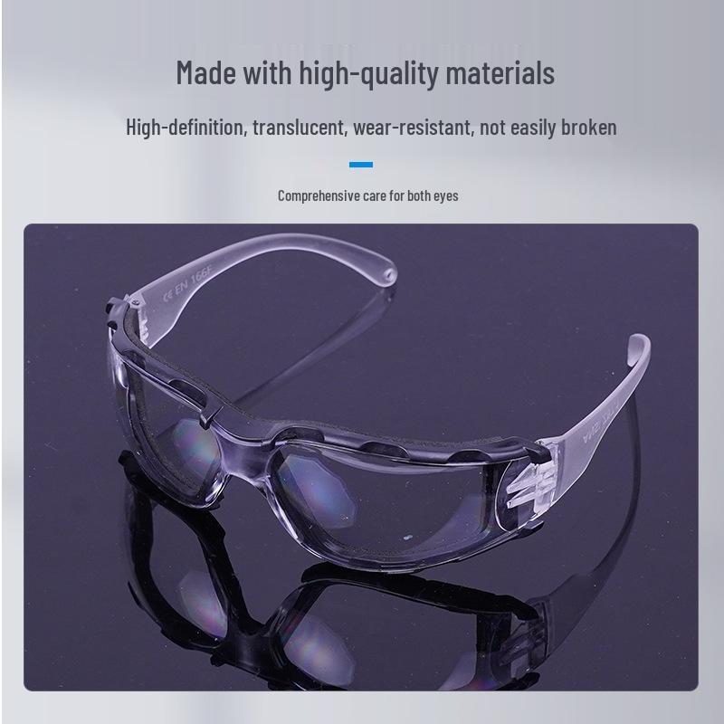 Industrial Multi-Functional Anti-Fog Goggles: Scratch & Impact Resistant, Protective Anti-Splash Glasses