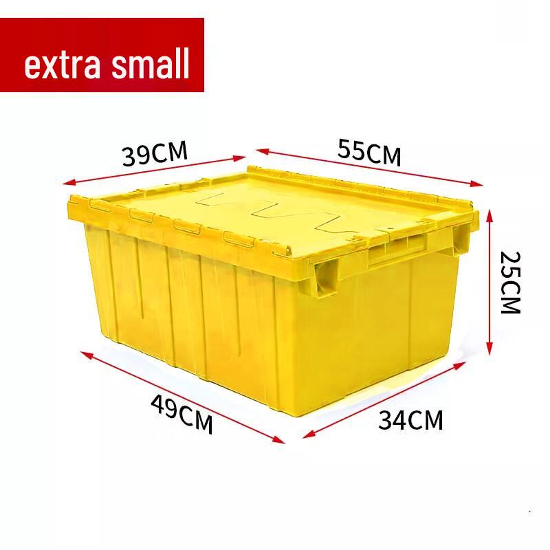 Heavy-Duty Lidded Plastic Storage & Transport Box