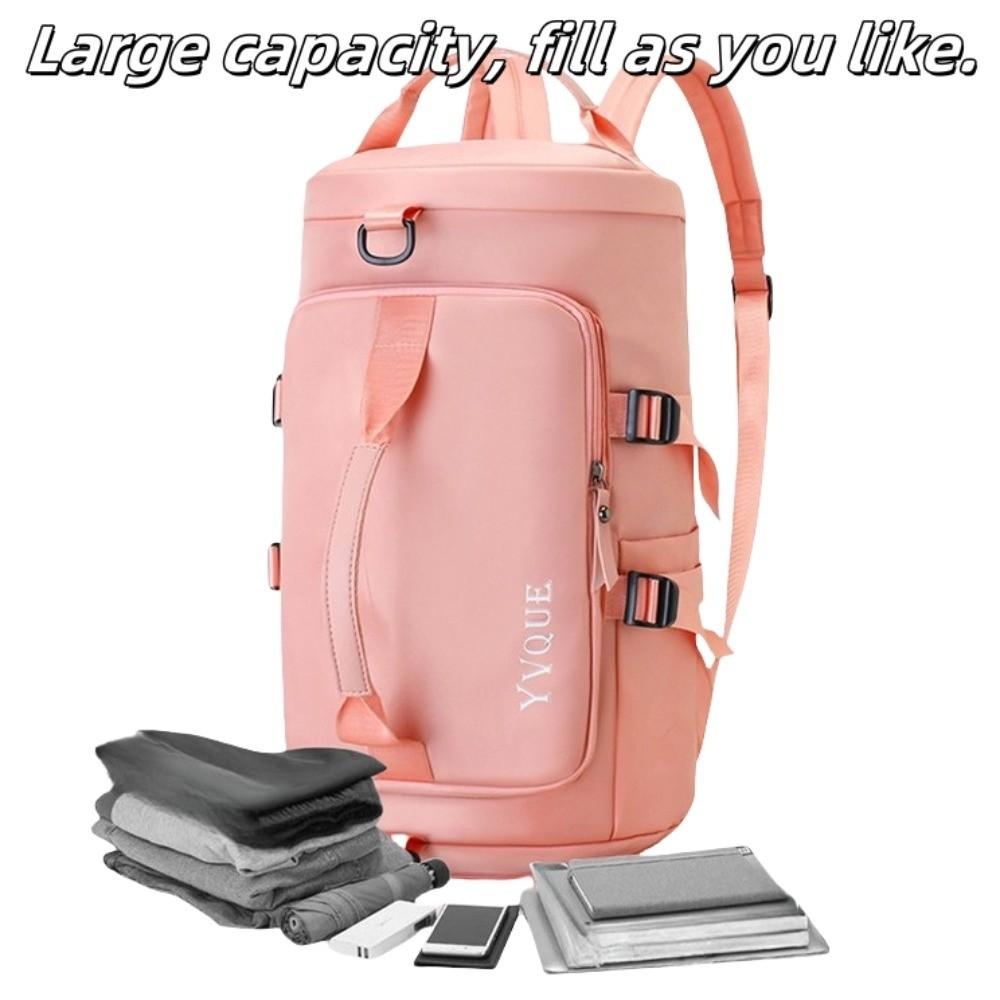 Large Capacity Sports Fitness Bag Waterproof Duffle Bag Fashion Travel Backpack Mountaineering