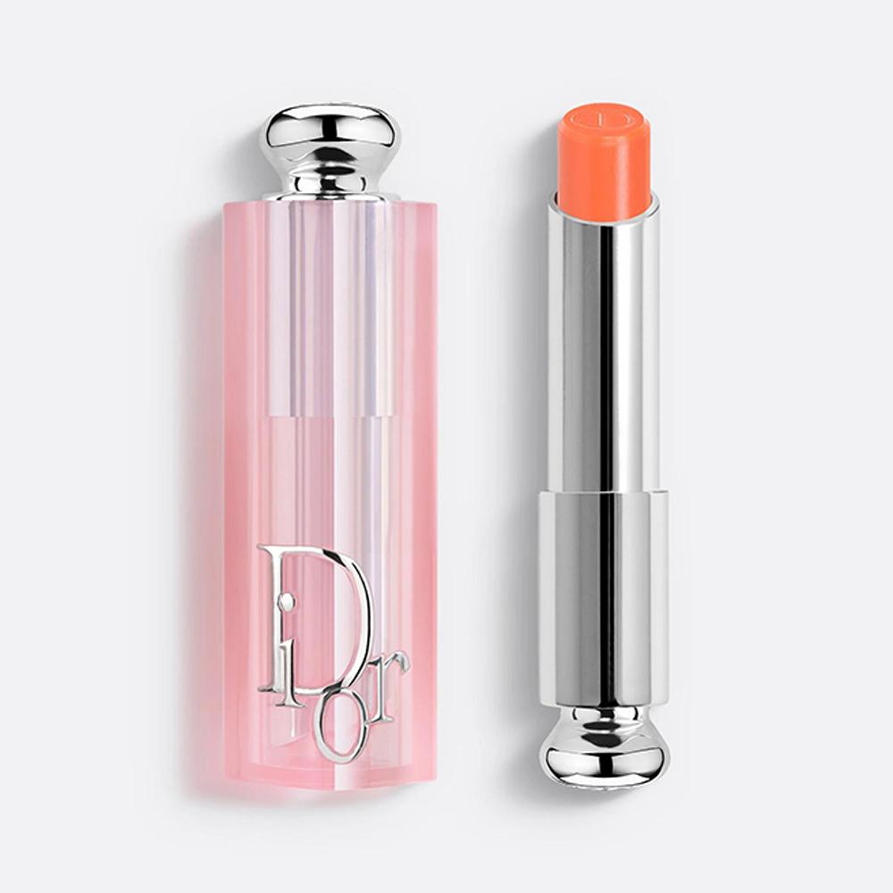 

Dior Addict Lip Glow 004 Coral Color-Changing Lip Balm, Natural Moisturizing Lip Care 3.2g рожевий