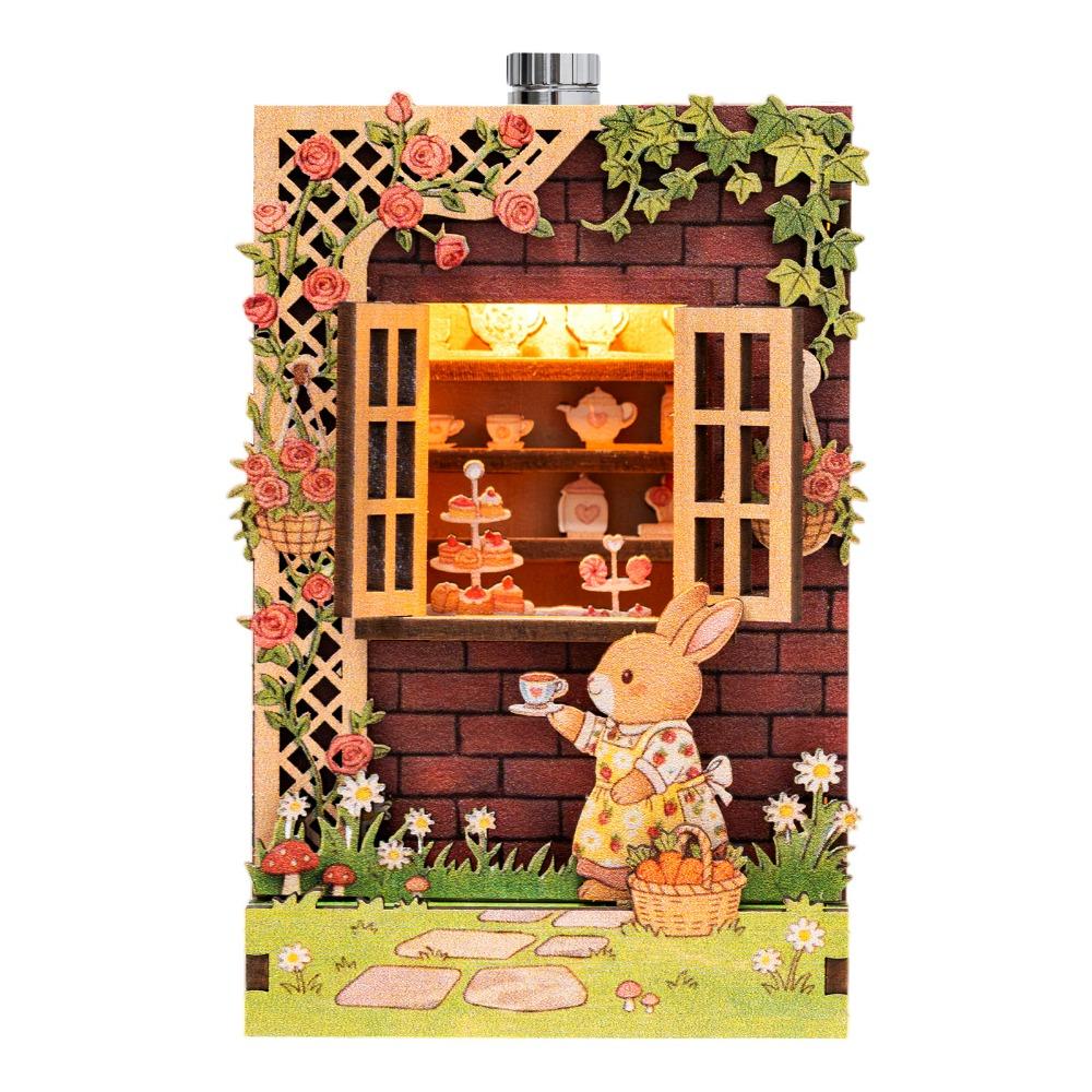 Animal Mini House Fridge Magnet Dollhouse Shop Refrigerator Decoration New DIY Book Nook Kit  Gifts Style E