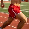 Zomer Mannen Sportshorts Sneldrogend Ademend Sportschool Workout Korte Broeken Elastische Taille Trekkoord Atletisch Hardlopen Fitness Shorts