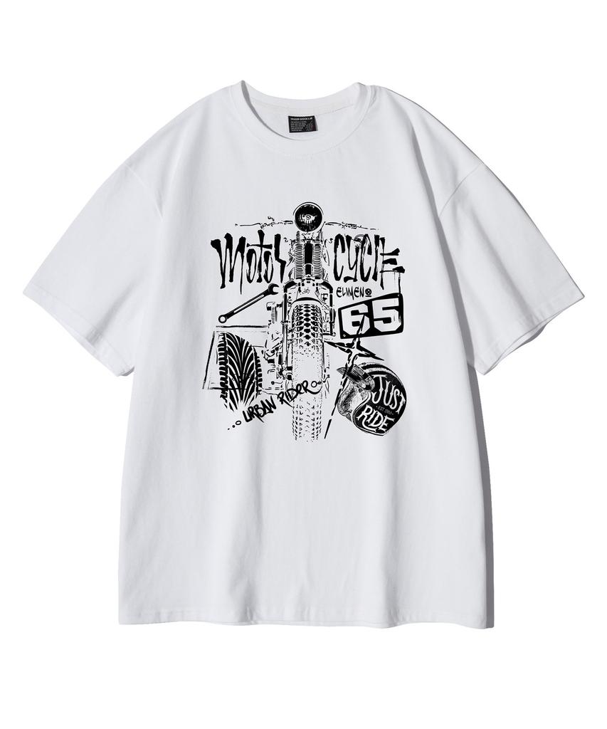 ELIMENO El Motorcycle Short Sleeve T-Shirt 4 Colors (Type A)
