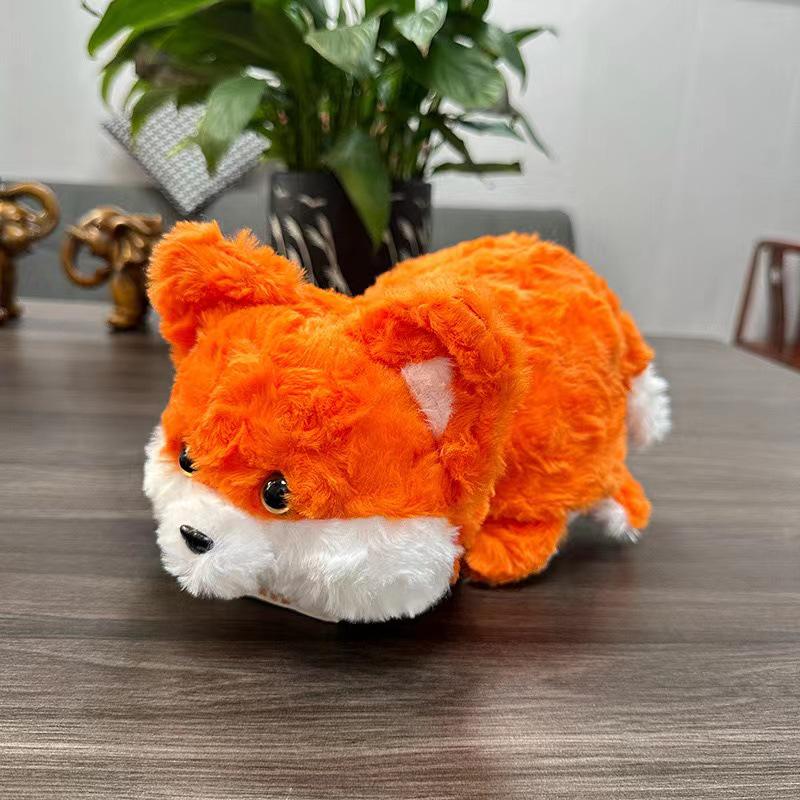 Creative Plush Animal Friends: Fox, West Highland Puppy, Transformation Doll, Shark, Bee, Turtle