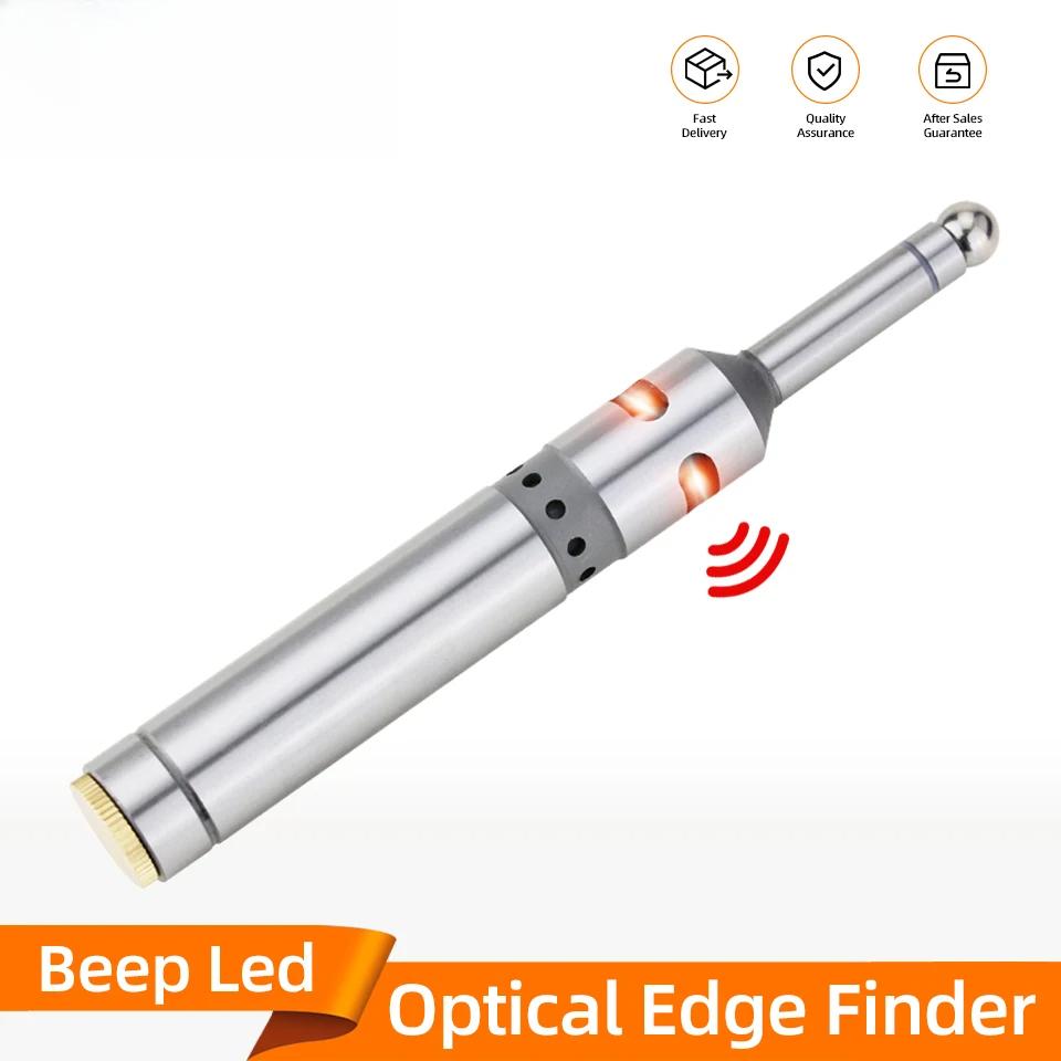 

Poelectric Optical Edge Finder LCD Warning Light Precision Electronic Instrument With Buzzing Sound Deep Hole Measuring Tools
