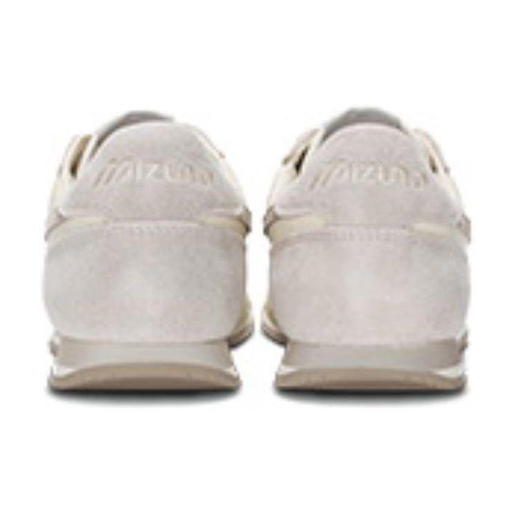 Mizuno LG 60S Rutschfeste Verschleißfeste Low-Top Freizeitschuhe Unisex Sneaker Grau Weiß D1GH230304