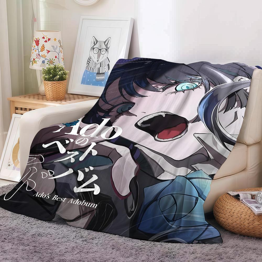 

Japanese Singer A-Ado Blanket Warm And Soft Suitable For Bedroom Living Room Sofa Bed Office Travel Camping 30x40in