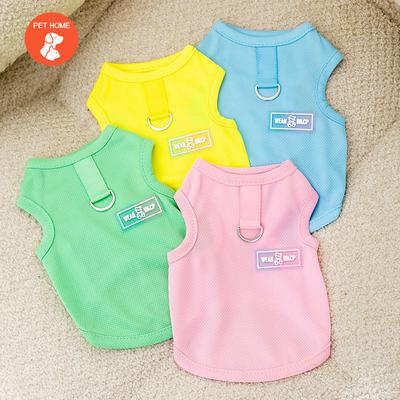 Summer Pet Clothes Cute Print Coat Small Medium Dog Cat Shirt Jacket Teddy French Bulldog Chihuahua Summer Outfit