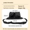 Leather Barber Crossbody & Waist Tool Bag for Scissors and Hairdressing Supplies