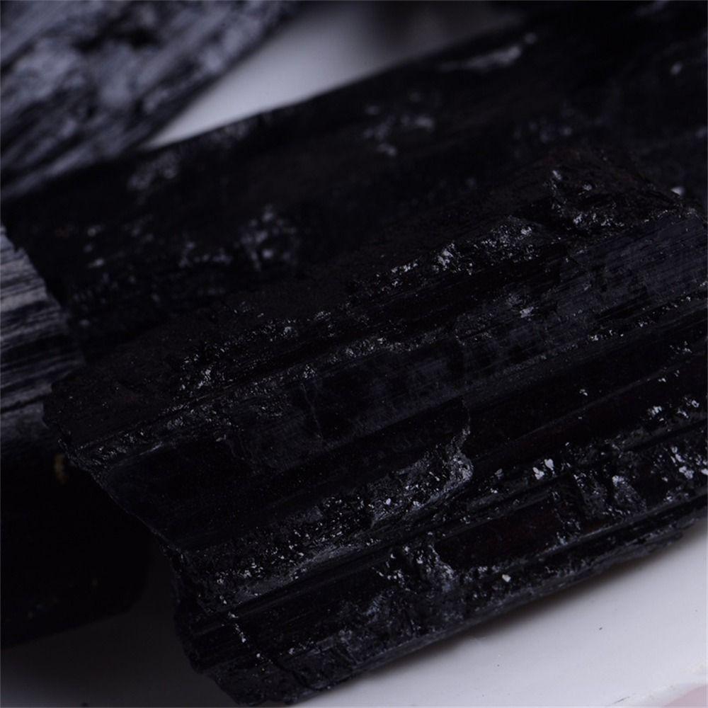 Natural Natural Black Tourmaline Handicraft Aromatherapy Stone  Decoration Gift
