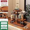 Solid Wood Tiered Display Stand for Jewelry, Ornaments, Snacks & Succulents