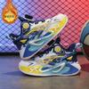 Fleece and Thickened Medium and Older Children's Sports Shoes 2025 Friction Basketball Shoes Two Cotton Autumn and Winter Sound Boys' Sports Shoes