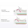 Klassische Karla Einhorn Low Top Kinder Skateschuhe Kinder Skateschuhe Weiß Rosa VN0A54EV2JQ