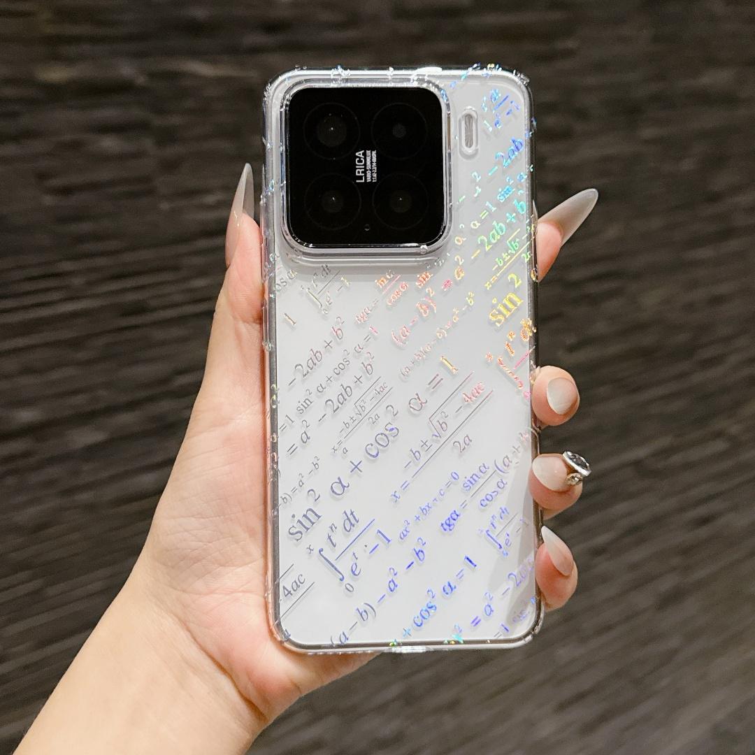 

Fashion MC Clear Pattern Phone Cases For Xiaomi 15 15s Pro 14 Ultra Magsafe Case Shockproof Plastic Protector Cover Xiaomi 14 Ultra